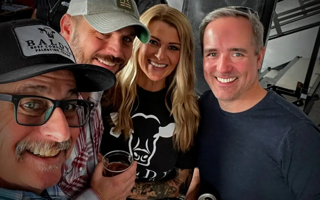 Houston Rodeo with Baldy Beef Co. coasters